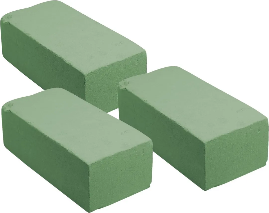 Rayher Steekschuim Groen 6 Stuks 20x10x7cm