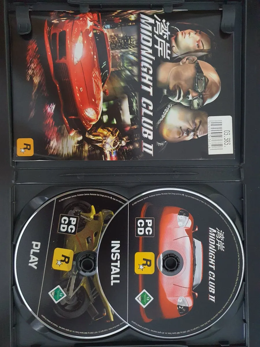 Rockstar Midnight Club 2 - 2x CD - Gebruikt