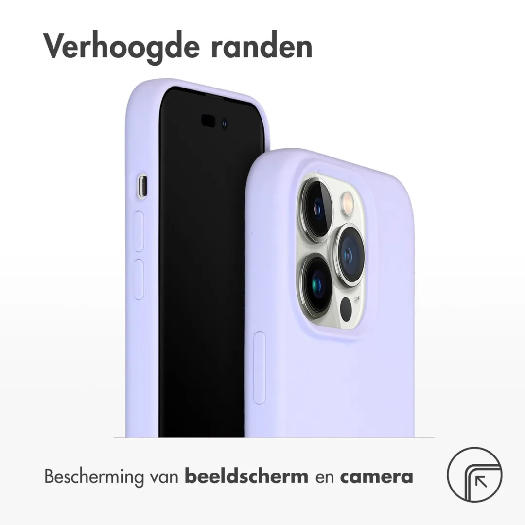 Accezz Hoesje iPhone 14 Pro MagSafe - Paars
