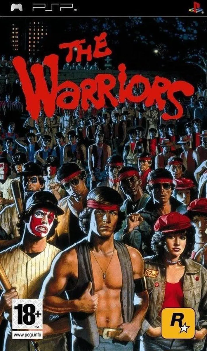 Rockstar PSP The Warriors