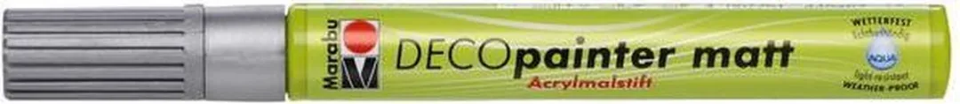 Marabu Deco Painter 3-4mm - Zilver