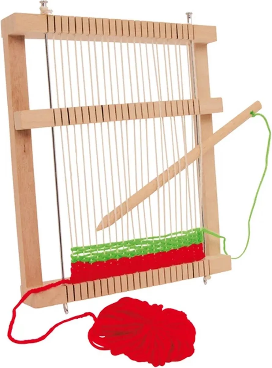 Small Foot Houten Weefgetouw Compact - 6-delig