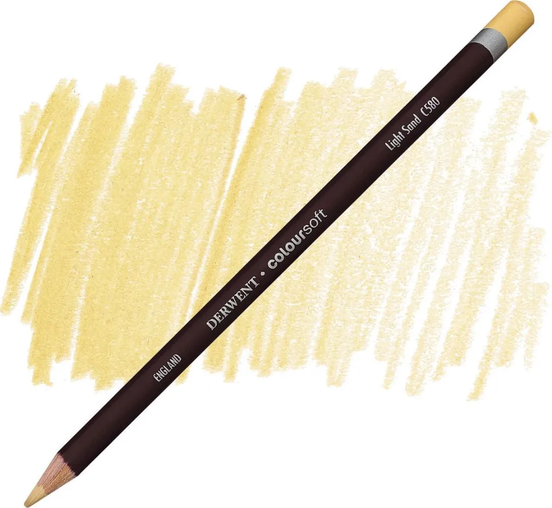 Derwent Coloursoft Potlood Light Sand C580