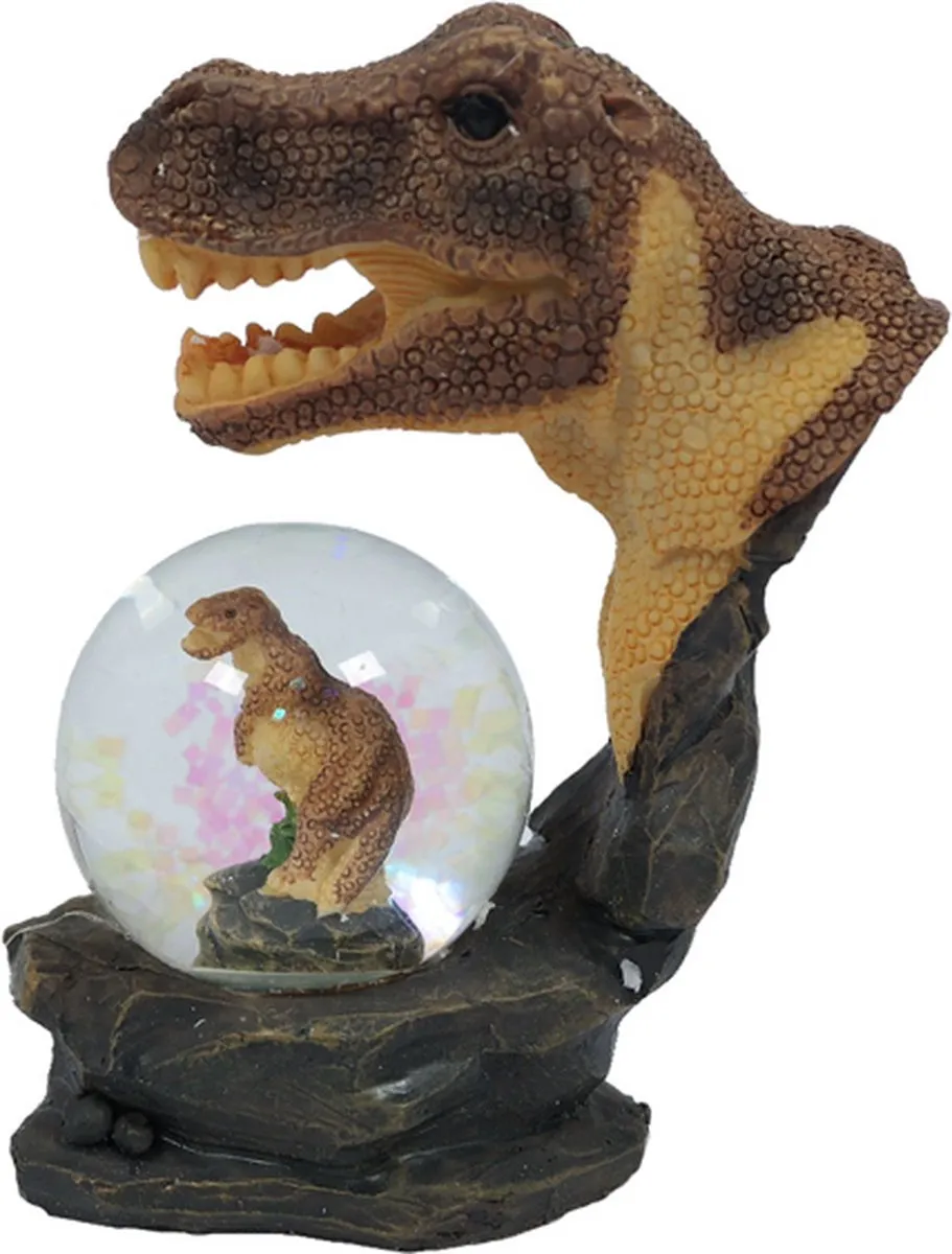 PIA Soft Toys Dino T-rex Waterbal Snowglobe 45mm