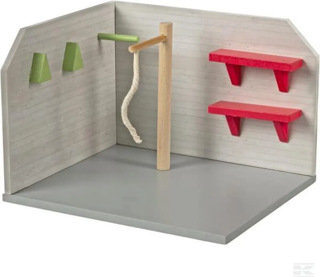 Kids Globe Paarden Wasbox 1:24 - Multi Color