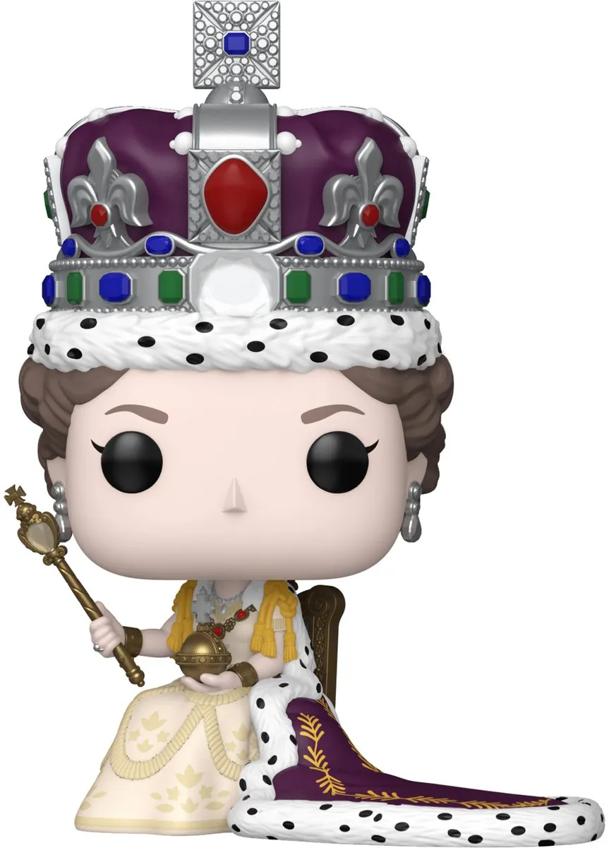 Funko Pop! Premium Queen Elizabeth II Coronation 07 - Standard