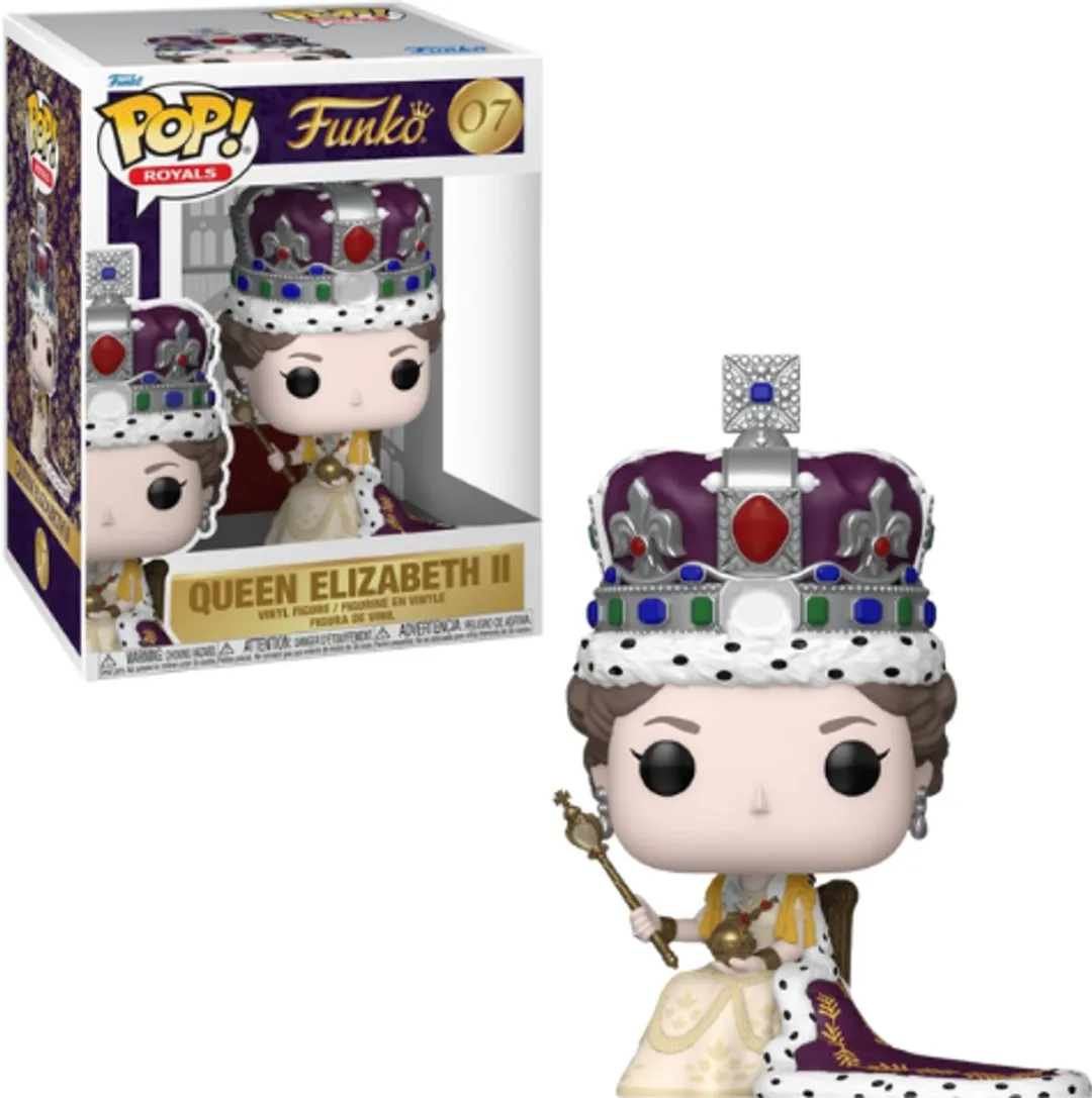 Funko Pop! Premium Queen Elizabeth II Coronation 07 - Standard