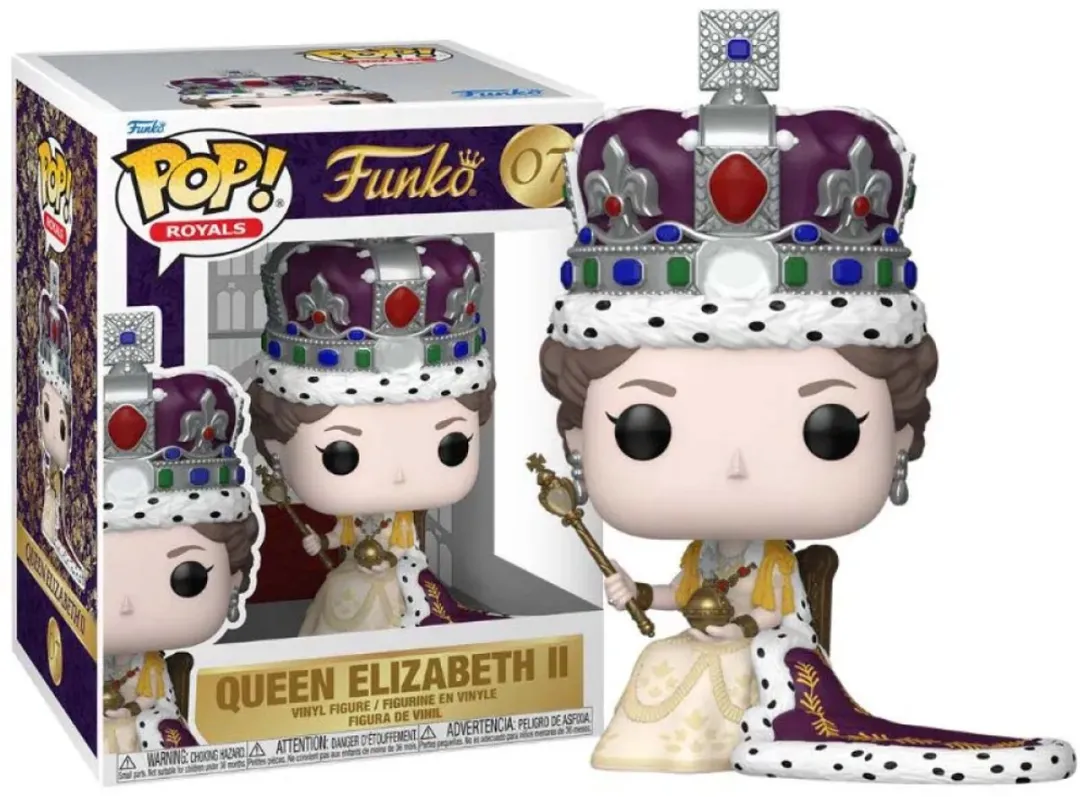Funko Pop! Premium Queen Elizabeth II Coronation 07 - Standard