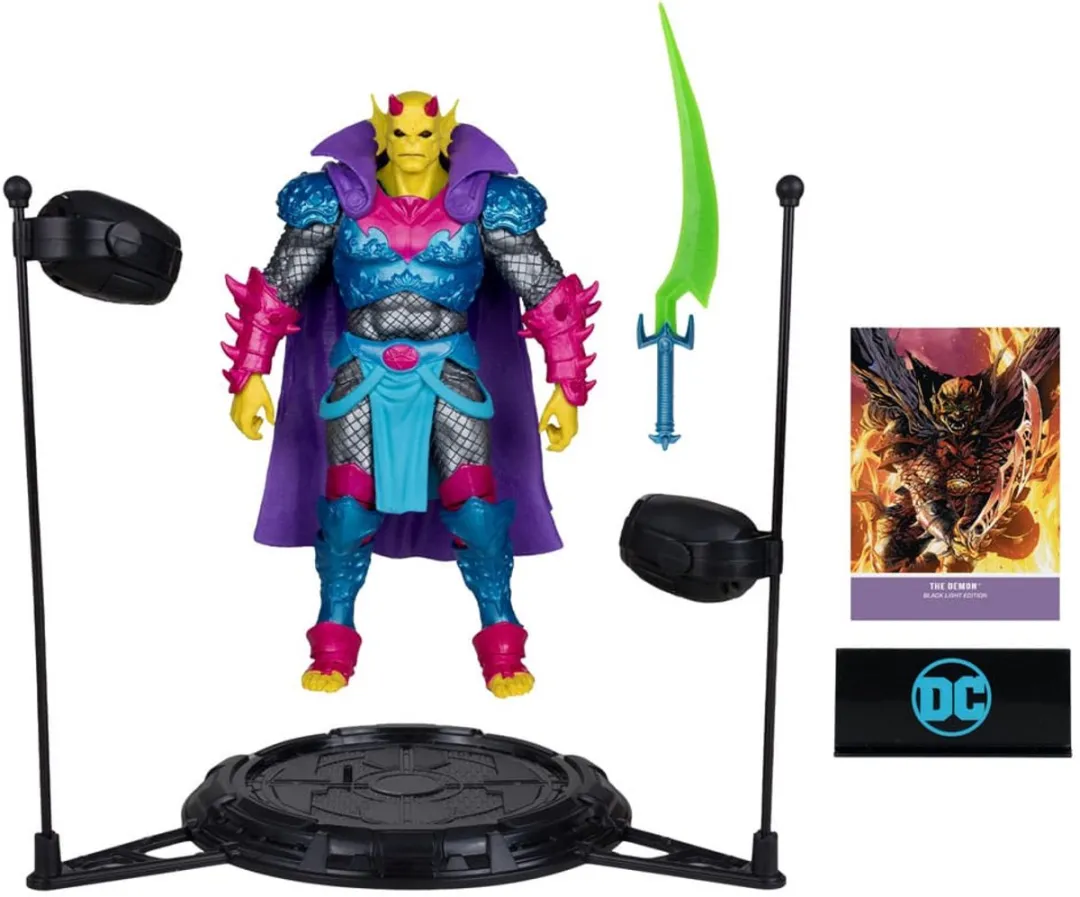 McFarlane Toys DC Multiverse The Demon Black Light Edition - MCF17207