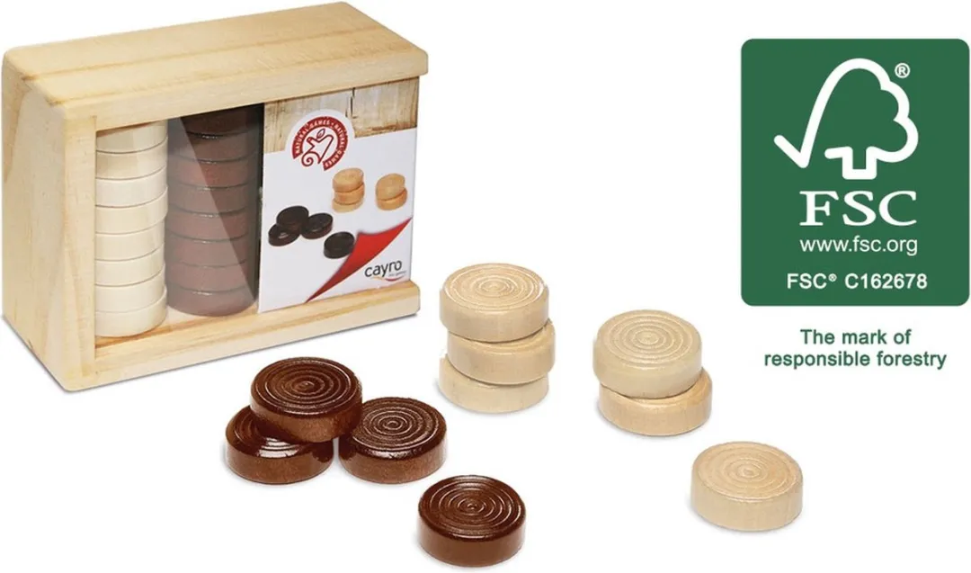 Geronimo Games Cayro Damschijven 24 Stuks