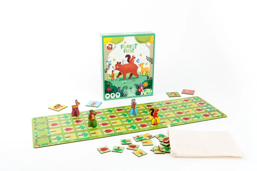 Geronimo Games Forest First Kiwizou - Bordspel 2-4 spelers