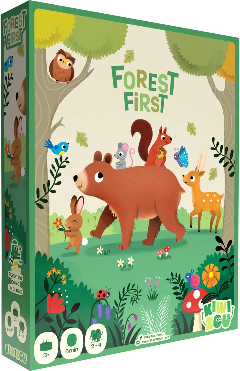 Geronimo Games Forest First Kiwizou - Bordspel 2-4 spelers