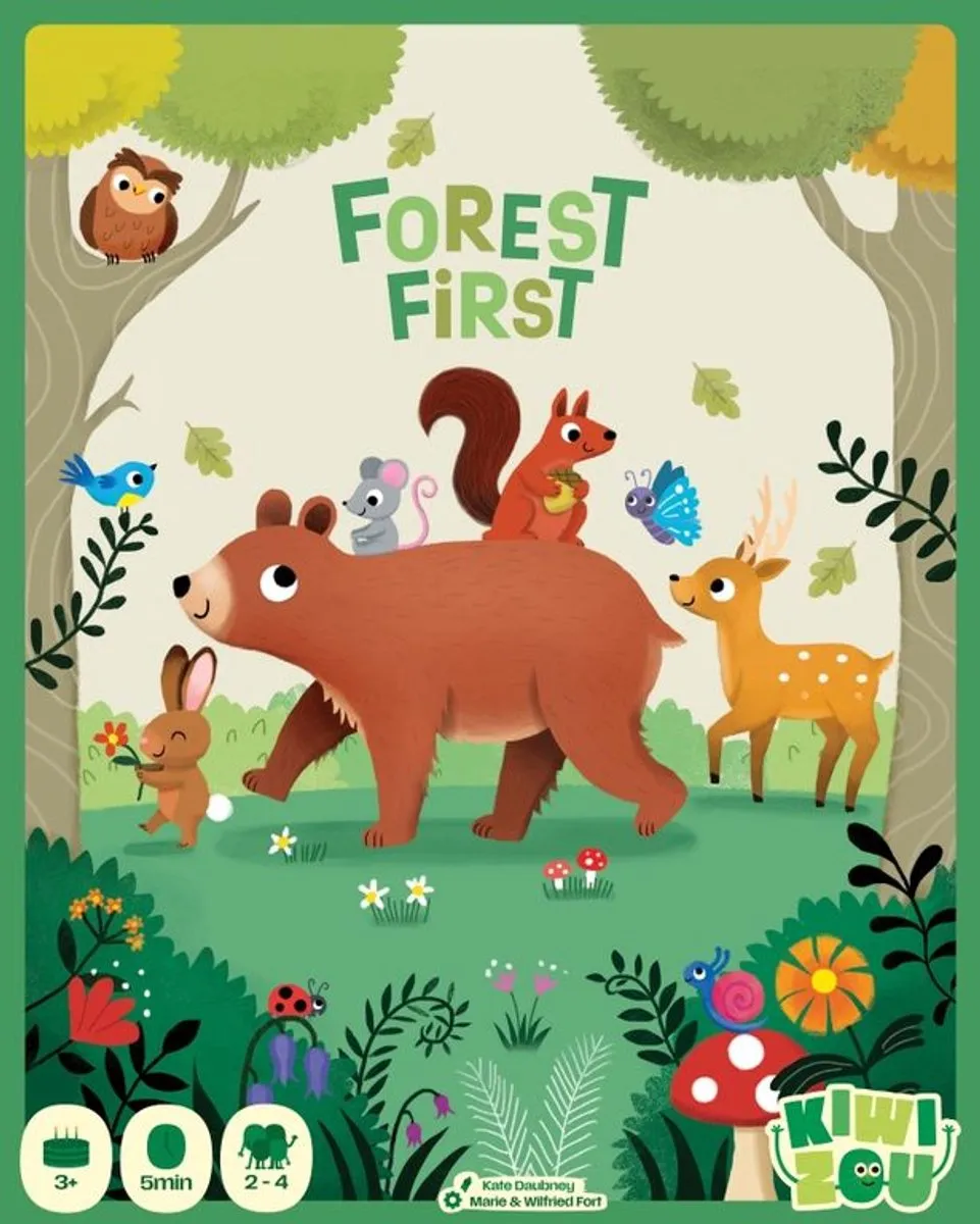 Geronimo Games Forest First Kiwizou - Bordspel 2-4 spelers