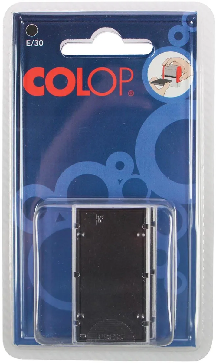 Colop Stempelkussen Zwart - 2 Stuks