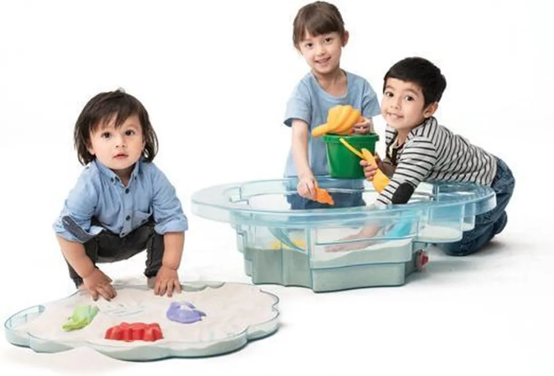 Eduplay Zand & Water Clam - 75L/150kg Multicolor
