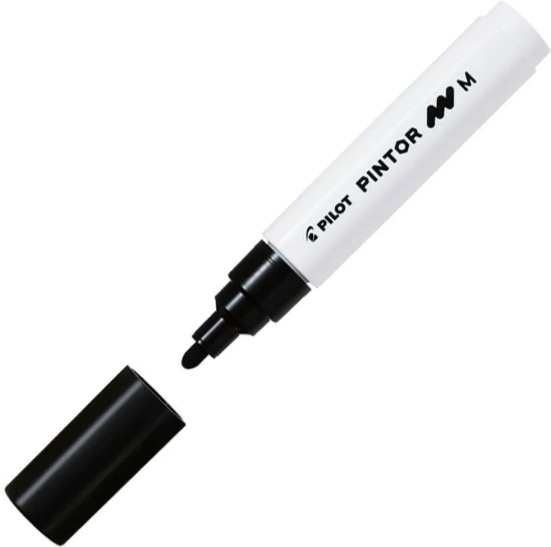 Pilot Pintor Zwarte Verfstift 1,4mm