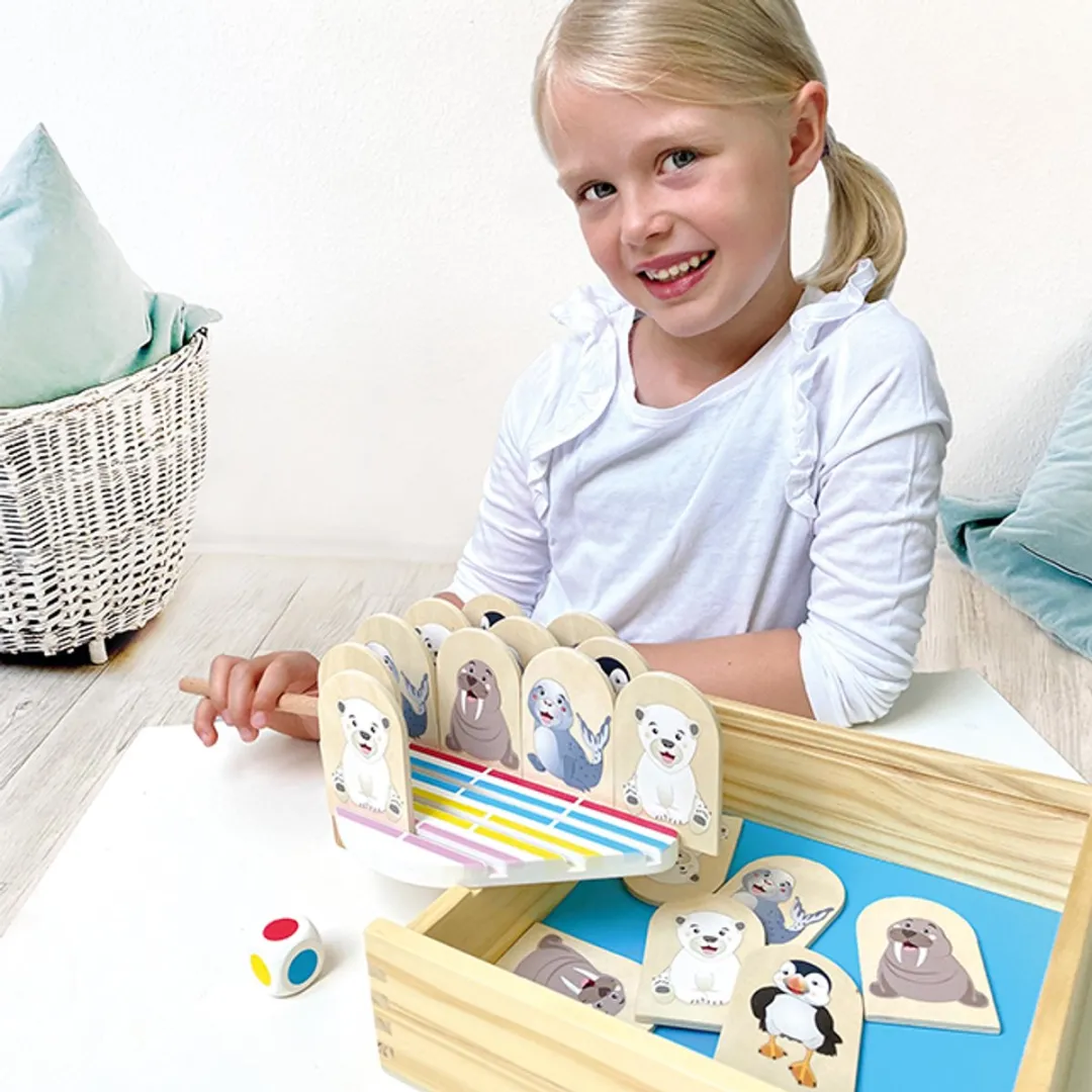 Beleduc Splash Houten Bordspel - Multicolor
