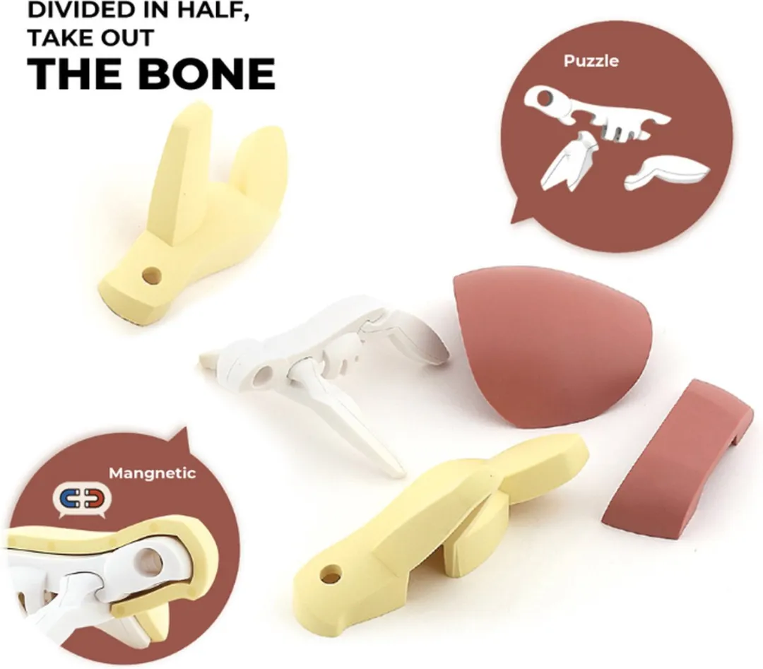 Halftoys Diorama - Green Turtle - Magnetisch speelgoed - Schildpad