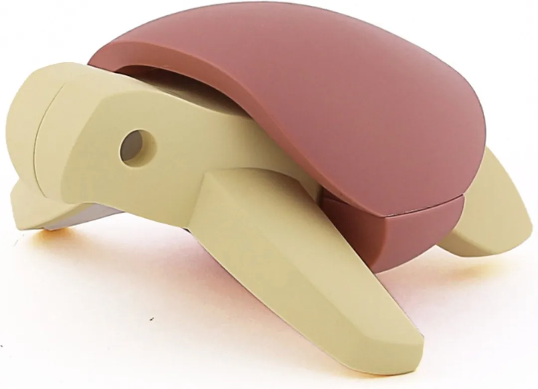 Halftoys Diorama - Green Turtle - Magnetisch speelgoed - Schildpad
