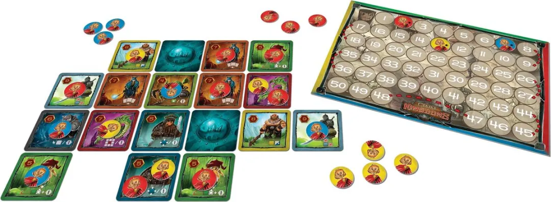 White Goblin Games Claim Kingdoms Familiespel - 2-4 Spelers