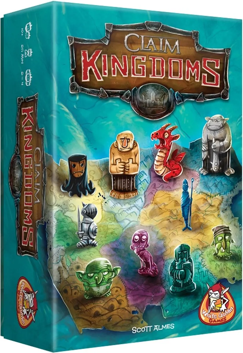 White Goblin Games Claim Kingdoms Familiespel