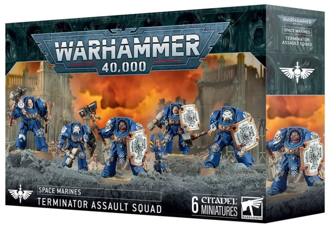 Warhammer 40K Space Marines Terminator Assault Squad 48-34