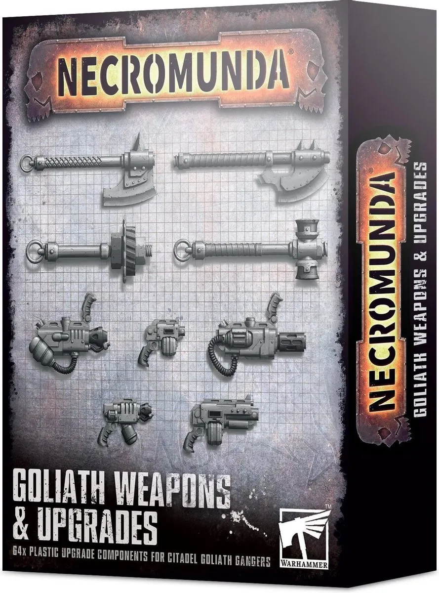 Games Workshop Necromunda Goliath Wapens & Upgrades