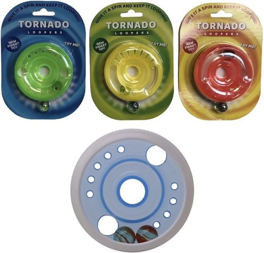 Johntoy Fidget Tornado Loopers - Assorti