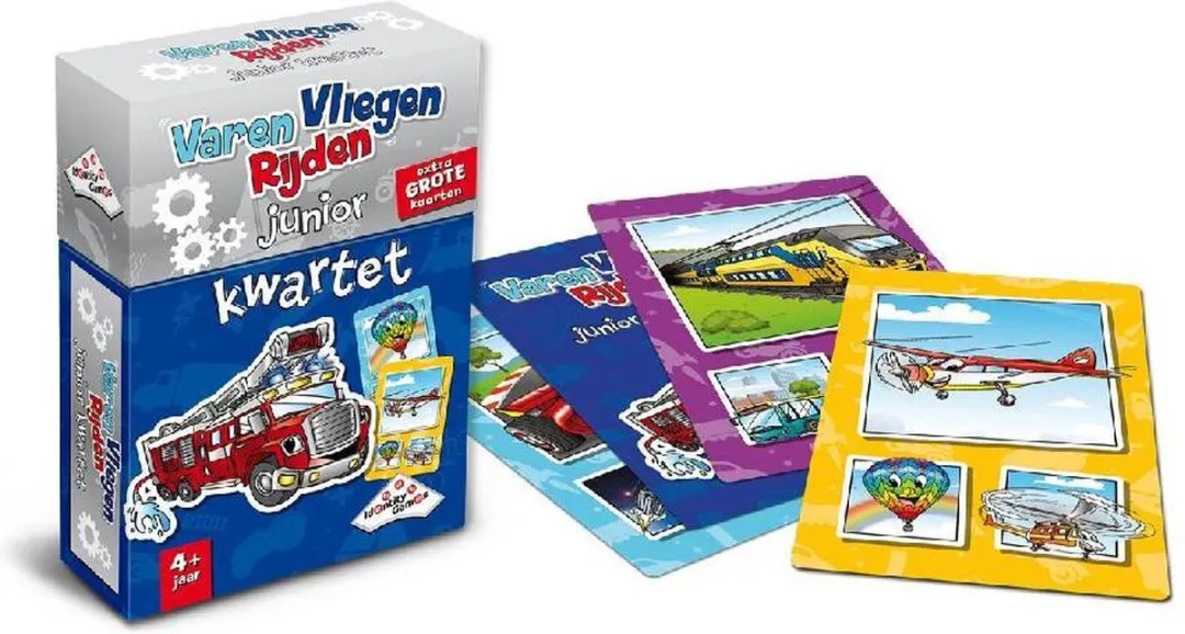 Identity Games Varen Vliegen Rijden Junior Kwartet