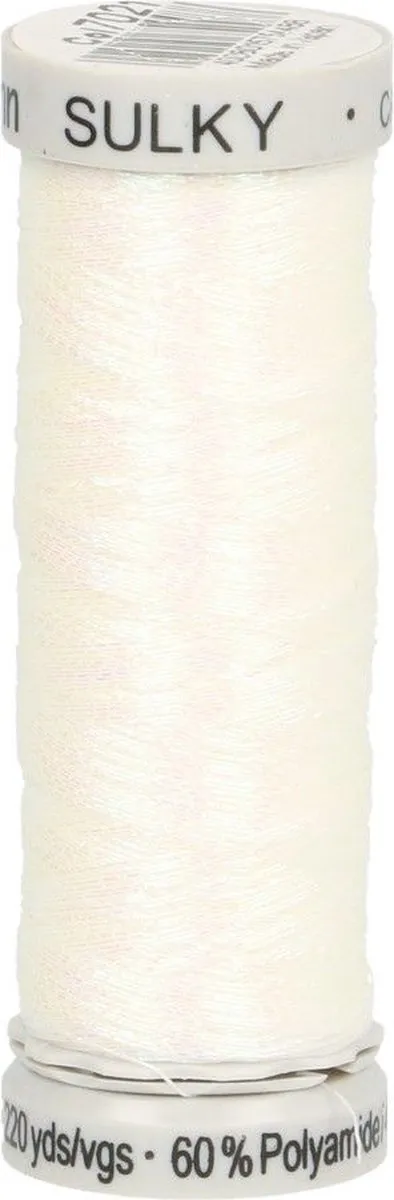 Gutermann Sulky Metallic Borduurgaren 200m - Wit