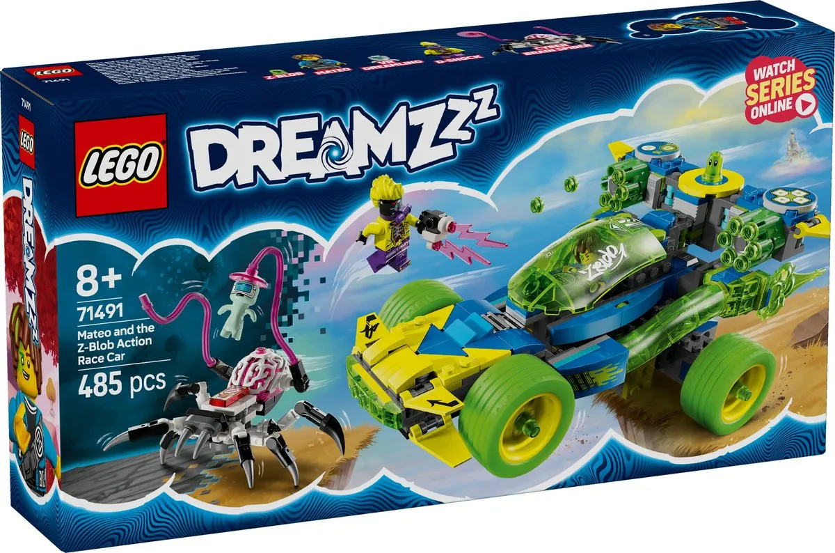 LEGO DREAMZzz Mateo Z-Blob Actievoertuig 71491 - 485 Stukken