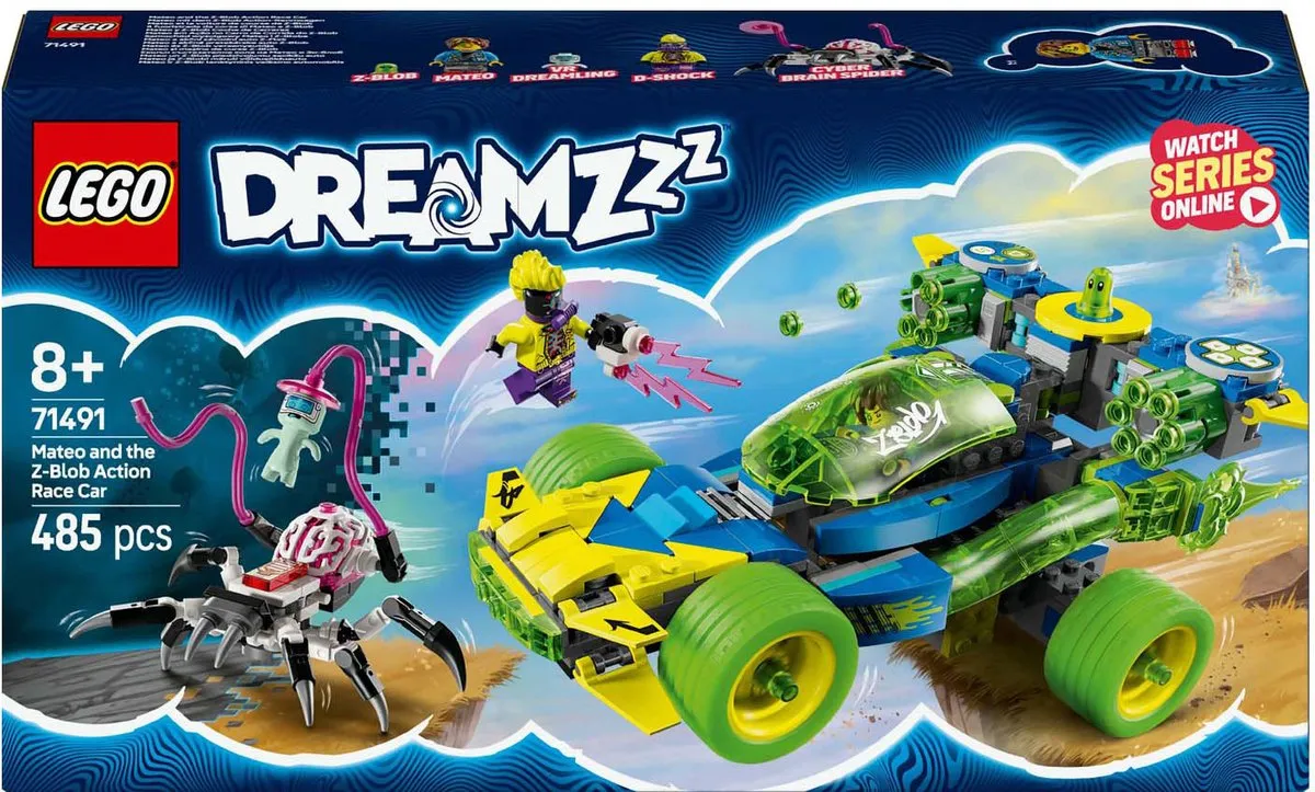LEGO DREAMZzz Mateo Z-Blob Actievoertuig 71491 - 485 Stukken