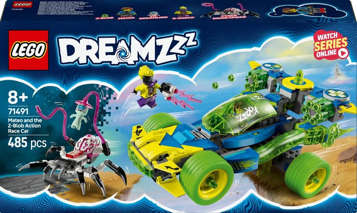 LEGO DREAMZzz Mateo Z-Blob Actievoertuig 71491 - 485 Stukken