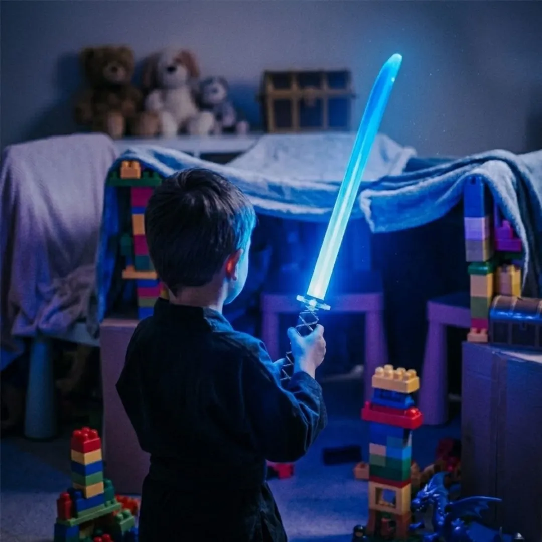 Toi-Toys Lichtzwaard Ninja 66cm - Blauw