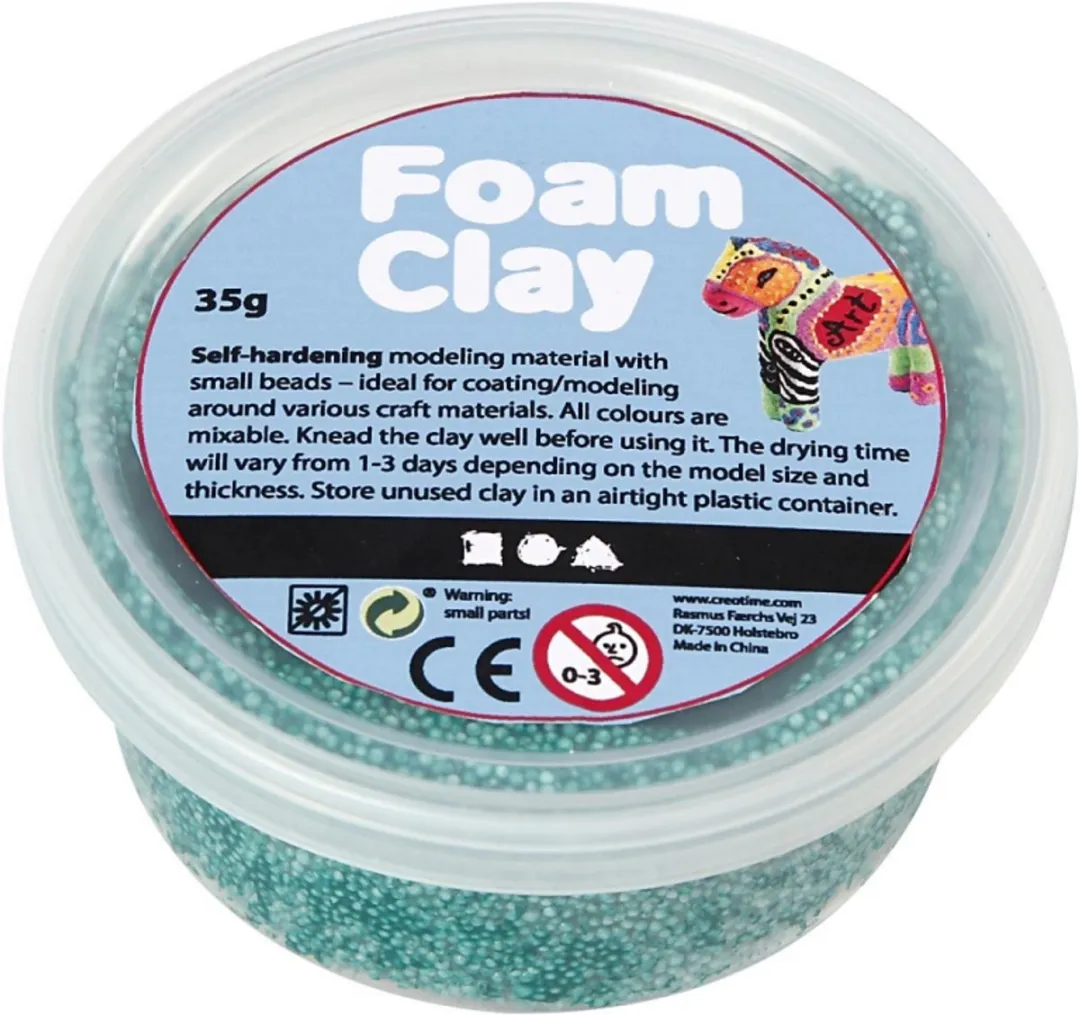 Foam Clay Donkergroen 35g