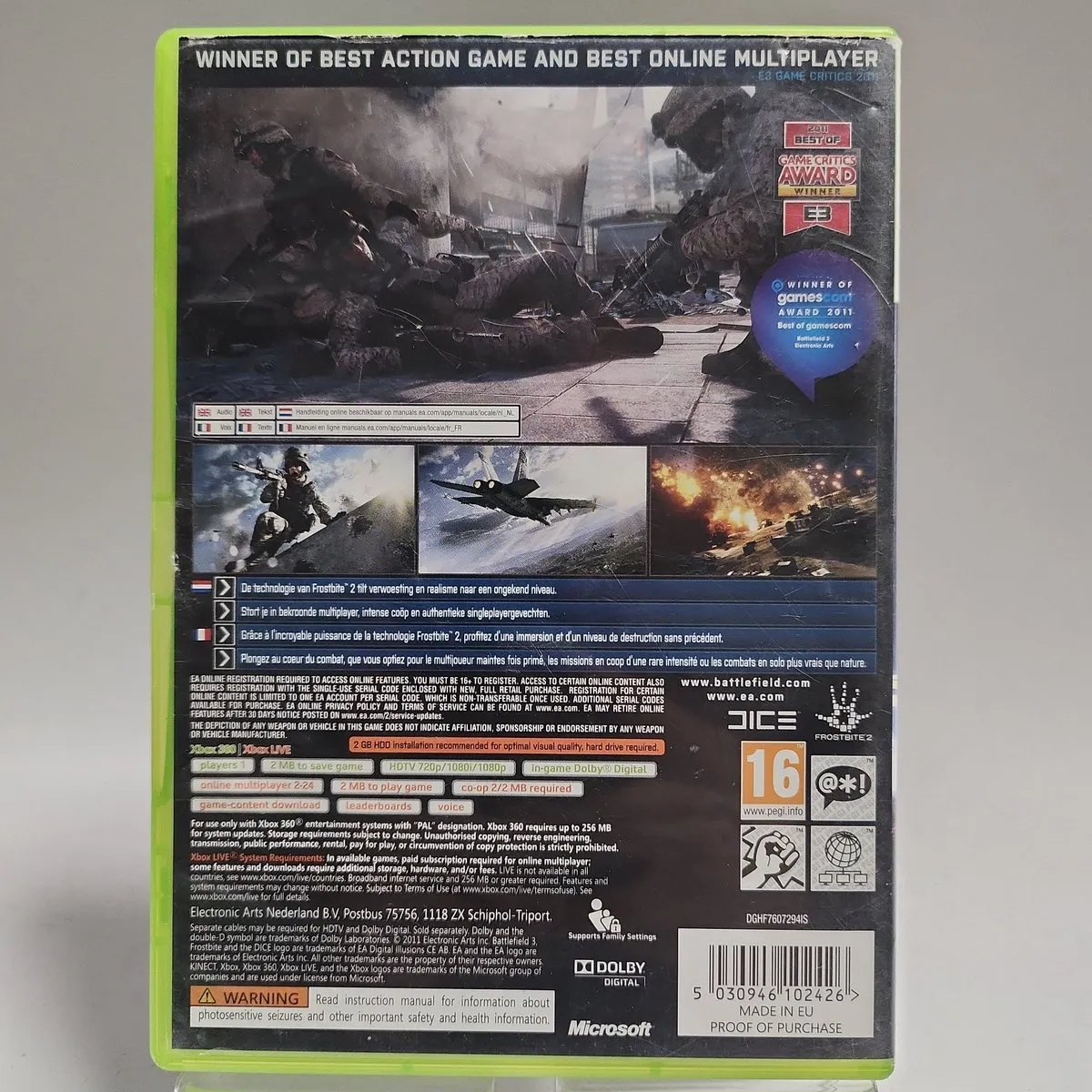 Electronic Arts Battlefield 3 Xbox 360