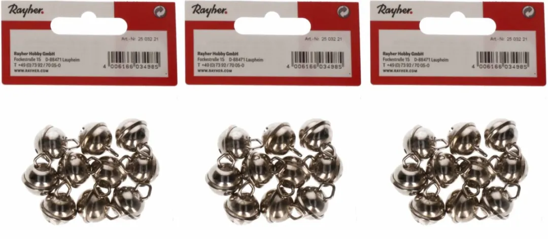 Rayher Hobby Metalen Belletjes 30 Stuks