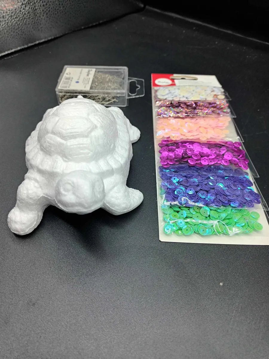RAYHER Piepschuim Schildpad Paillettenpakket