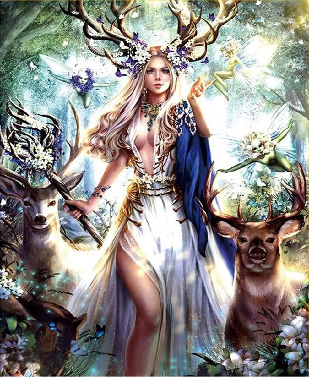 VDTOYS Diamond Painting VDT150 Deer Queen