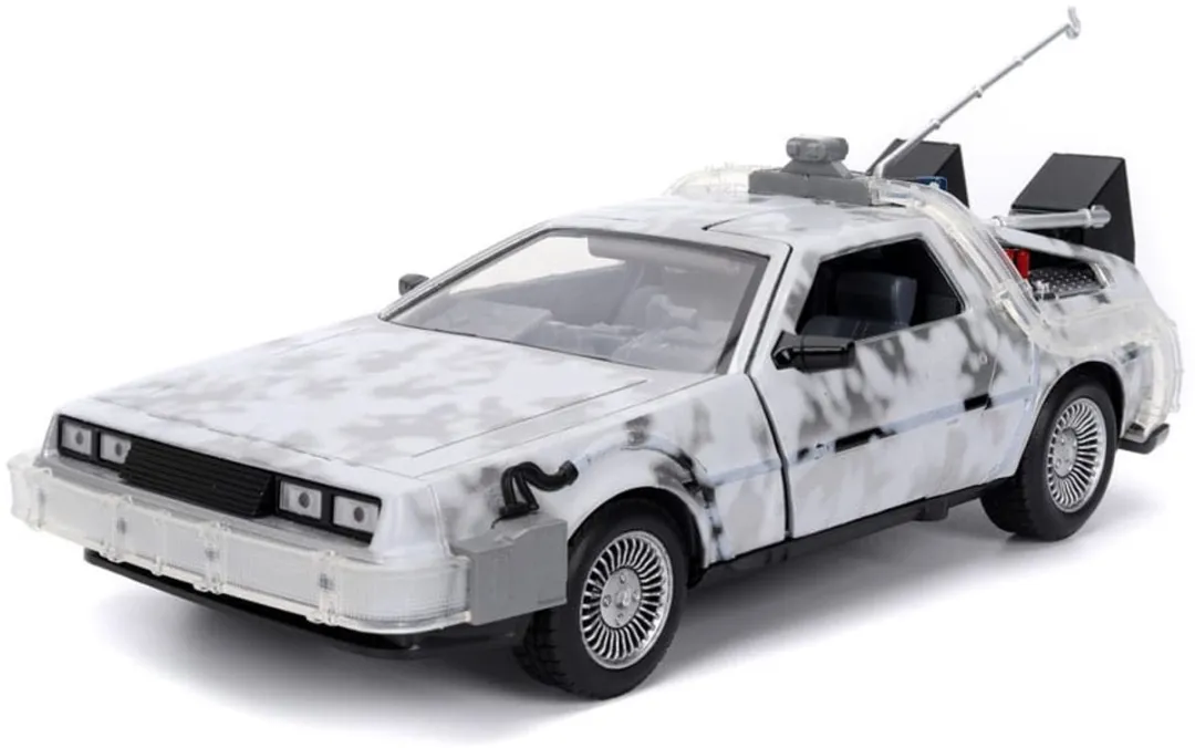 Jada Toys Back To The Future Bevroren Delorean 1:24 - Multi - afbeelding 6 van 6