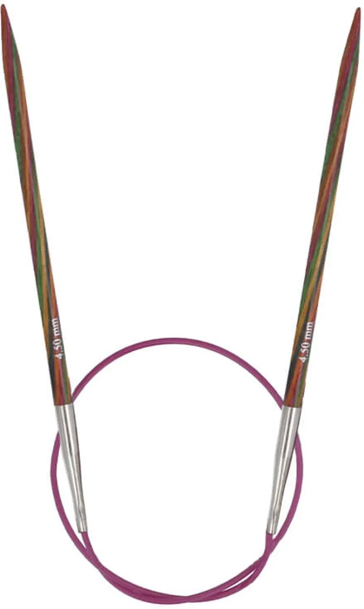 KnitPro Symfonie Rondbreinaalden 4.50mm 50cm - 3 Stuks Multikleur