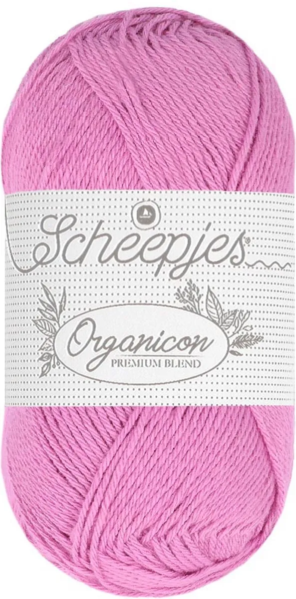 Scheepjes Organicon 50g - Roze