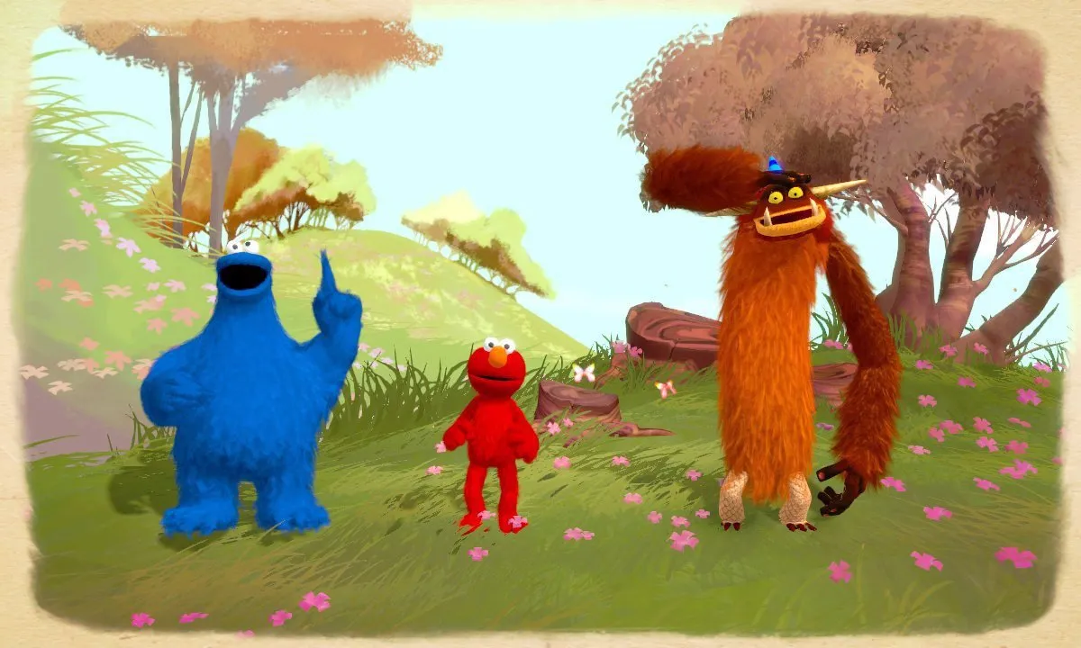 Ubisoft Sesame Street Once Upon a Monster Xbox 360 - 2 Spelers Offline