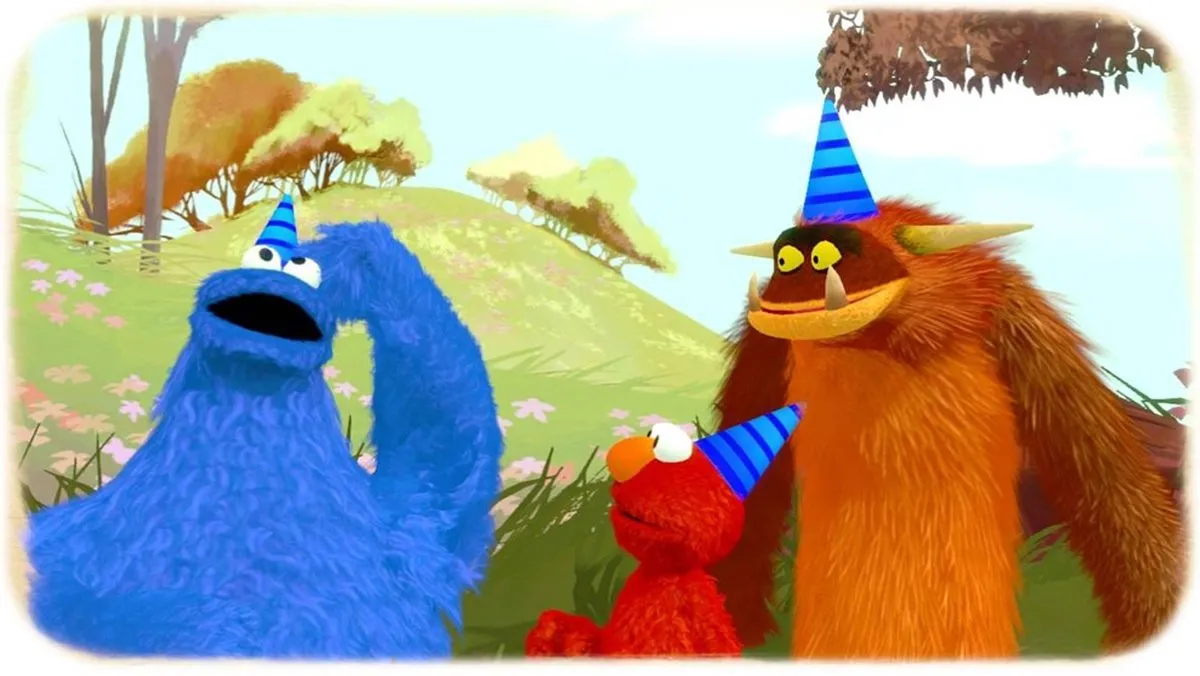 Ubisoft Sesame Street Once Upon a Monster Xbox 360 - 2 Spelers Offline - afbeelding 6 van 6