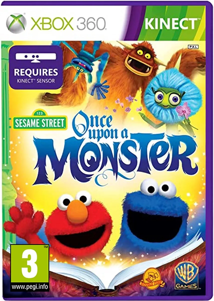 Ubisoft Sesame Street Once Upon a Monster Xbox 360 - 2 Spelers Offline