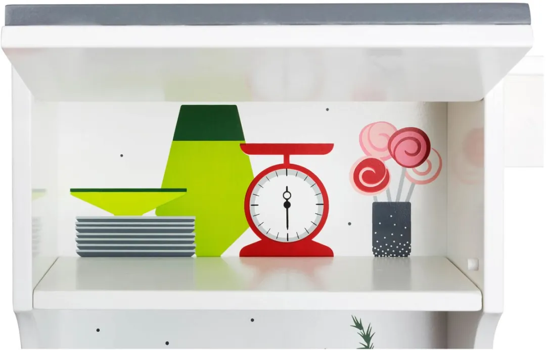Small Foot Houten Speelkeuken Graceful - 6-delig Wit