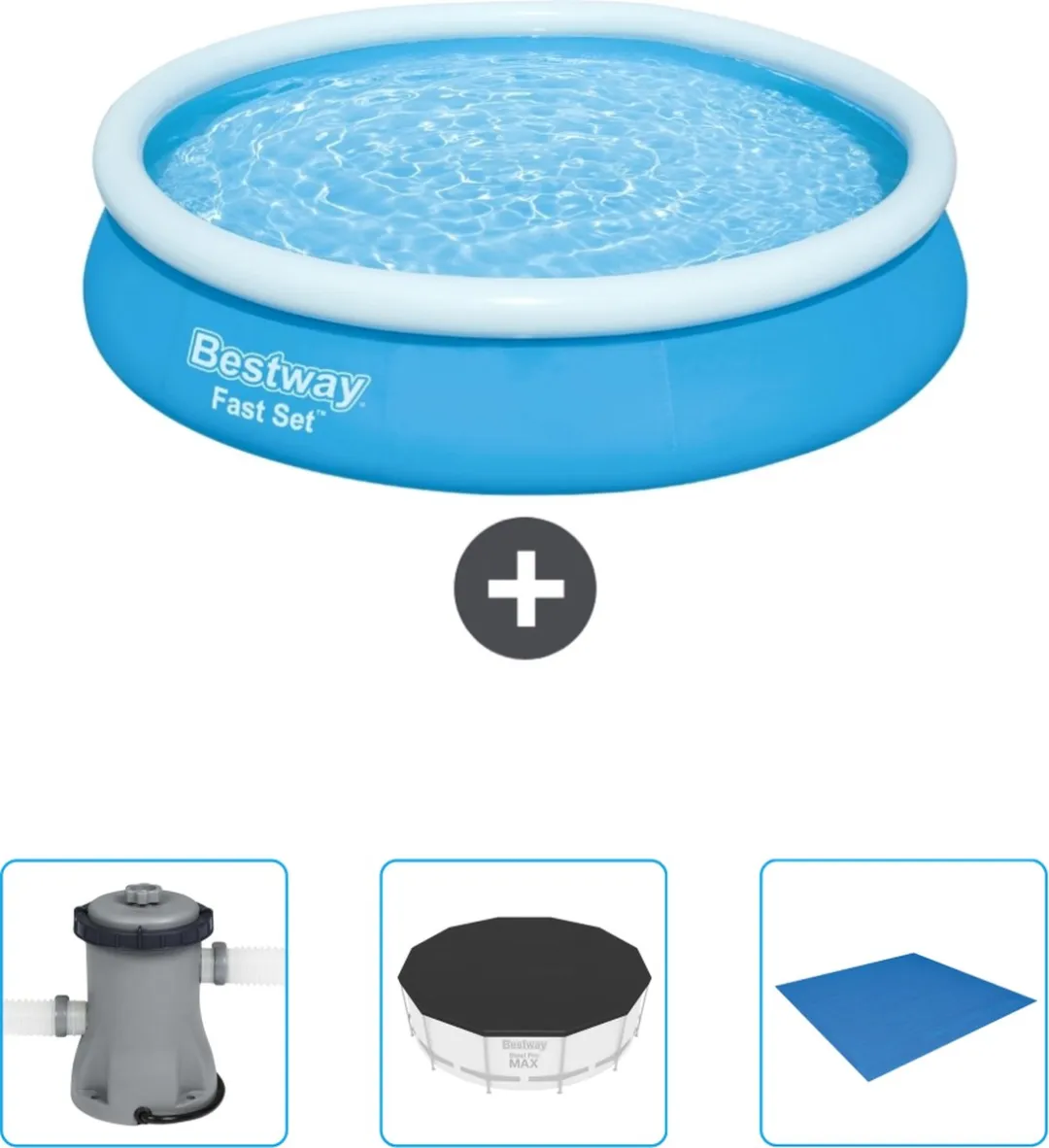 Bestway Fast Set Rond Zwembad 366x76cm