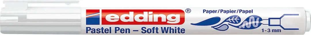 edding Pastelstift 1500 Wit
