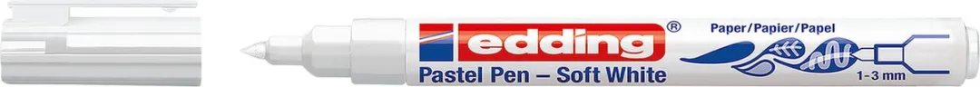 edding Pastelstift 1500 Wit - 1mm