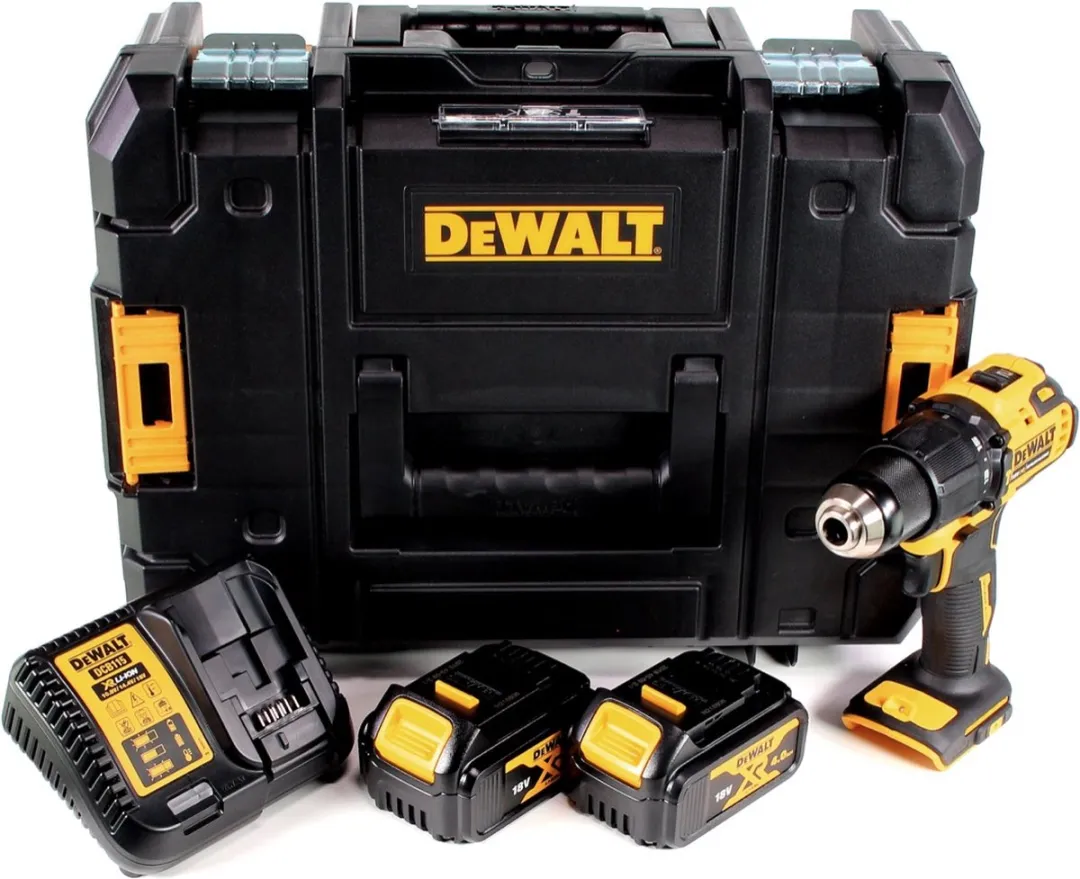 DeWalt DCD709M2T Klopboormachine 18V 65Nm - 2x 4.0Ah Accu + Lader TSTAK - afbeelding 2 van 5